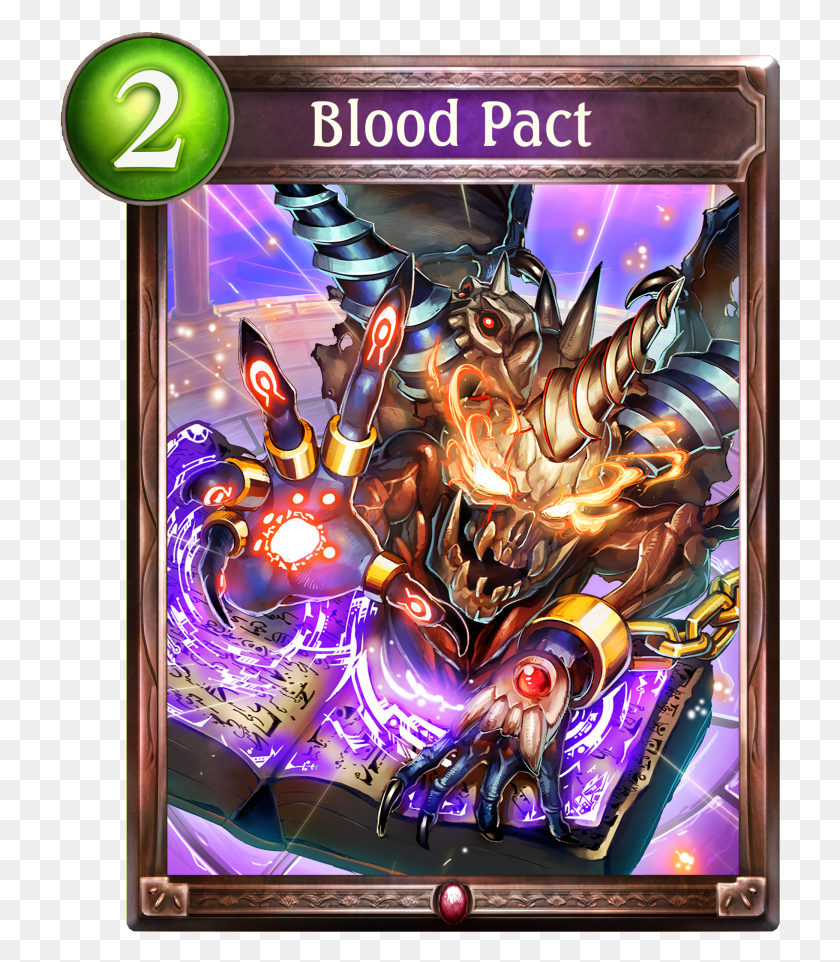 721x902 So What39s In This Deck Blood Pact Shadowverse, Poster, Advertisement, Arcade Game Machine HD PNG Download