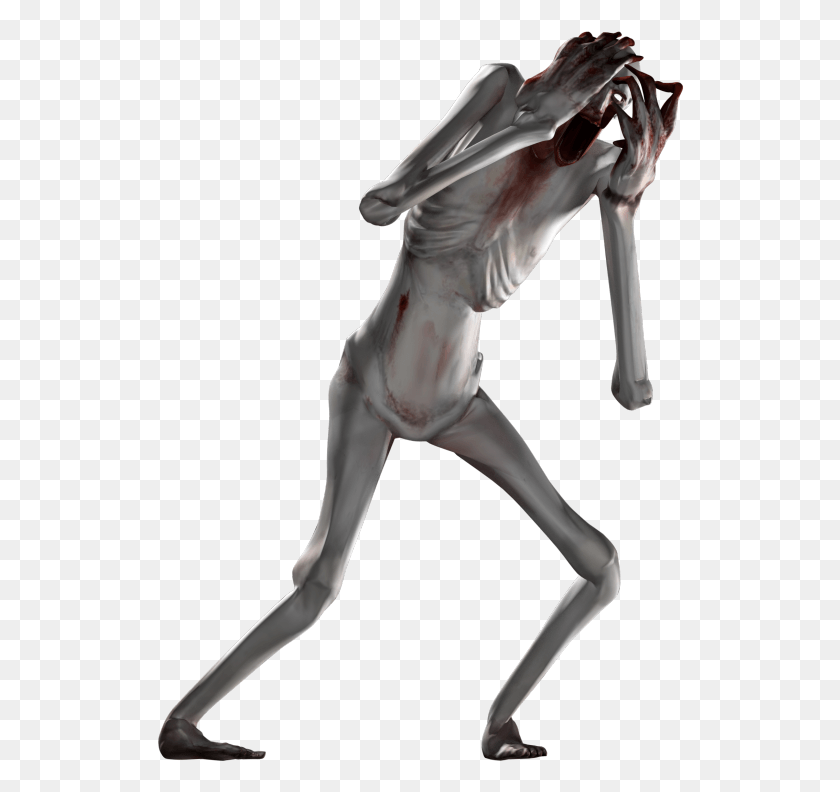 528x732 So Yeah I39m Back Into The Scp Fandom After A Lot Of Statue, Person, Human, Acrobatic HD PNG Download