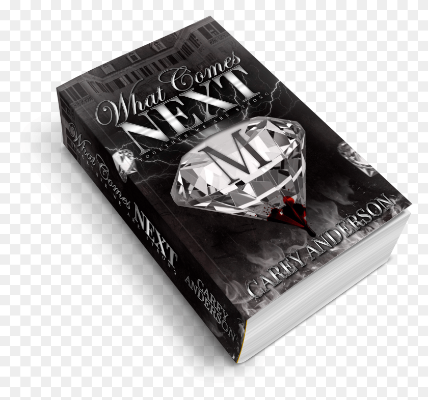 1600x1491 So Yes There39s A Diamond With A M Dripping Blood Box, Book, Wristwatch, Novel HD PNG Download