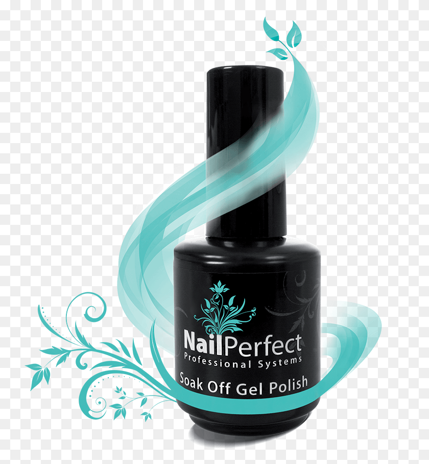 747x848 Soak Off Gel Polish Nail, Bottle, Cosmetics, Aftershave HD PNG Download