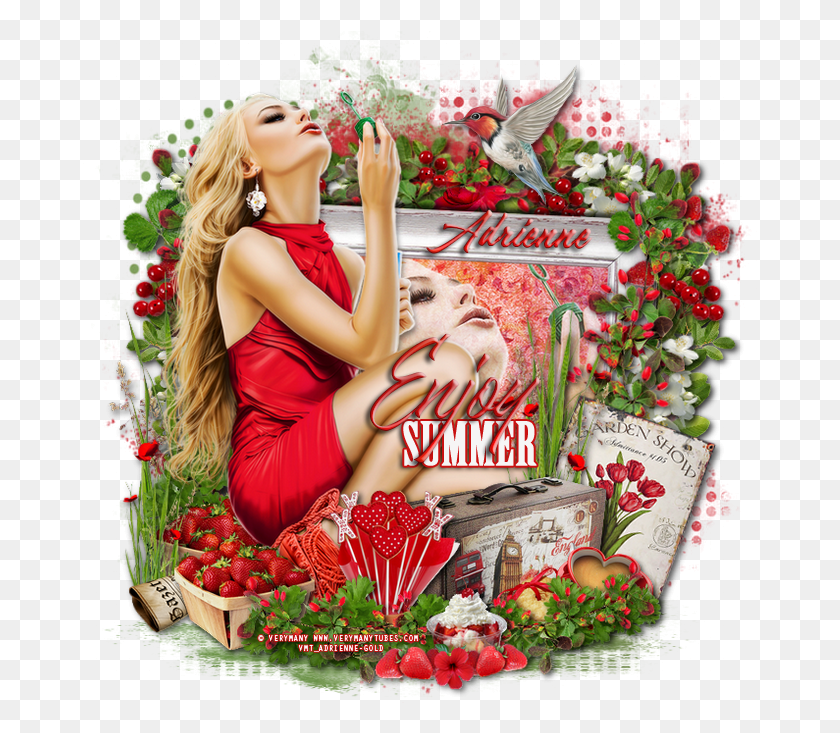 675x673 Soap Bubblei Heart Summer Garden Roses, Advertisement, Poster, Bird HD PNG Download