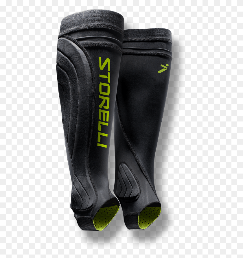 453x832 Soccer Ankle Compression Leg Protection Sleeve Shin Storelli Bodyshield Leg Guard, Clothing, Apparel, Footwear HD PNG Download
