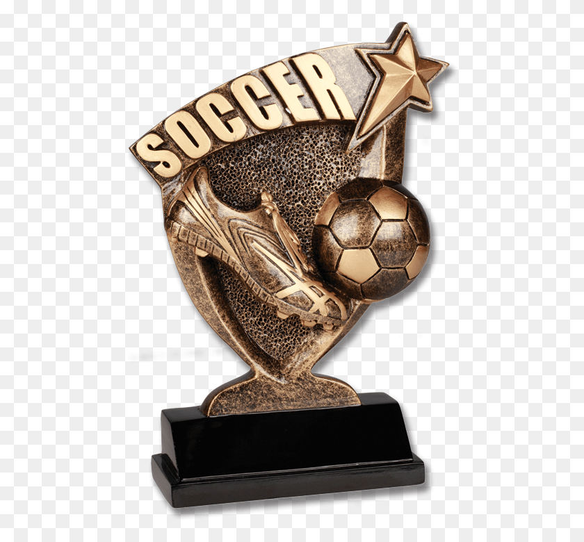 480x720 Soccer Broadcast Resin Trophy, Soccer Ball, Ball, Football HD PNG Download