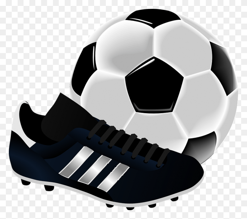 822x720 Soccer Football Football Boot Ball Sports Leather Soccer Clipart, Soccer Ball, Team Sport, Sport HD PNG Download