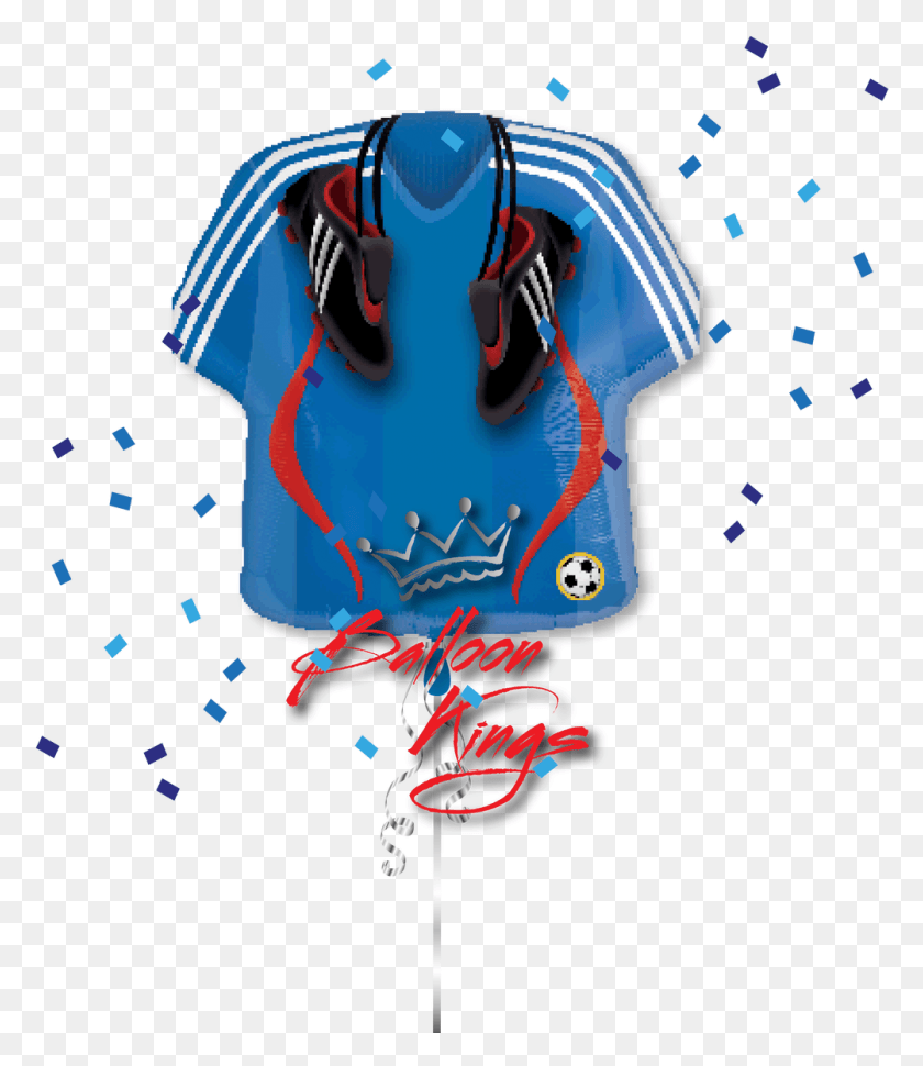 1003x1171 Soccer Jersey Basketball Balloons, Clothing, Apparel, Paper HD PNG Download