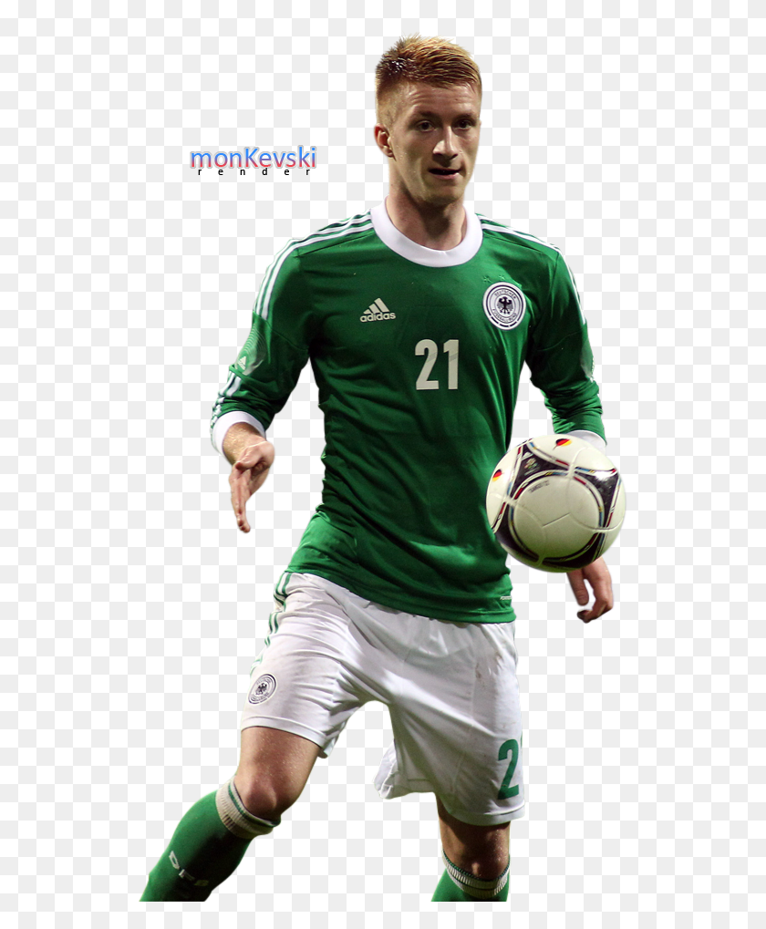 539x959 Soccer Player, Person, Human, Soccer Ball HD PNG Download