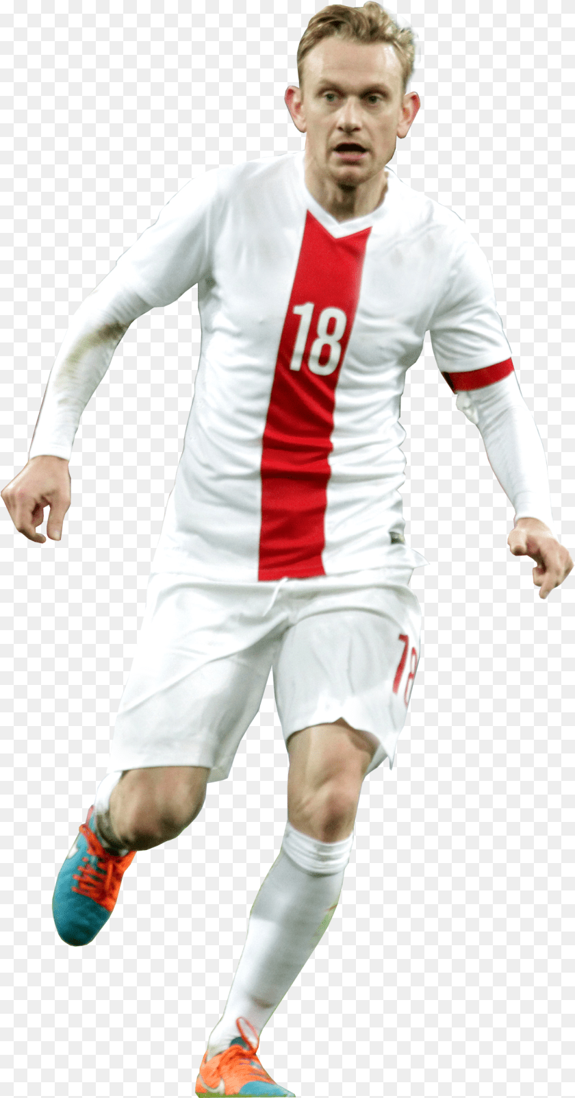 1209x2307 Soccer Player, Clothing, Shirt, Adult, Man PNG