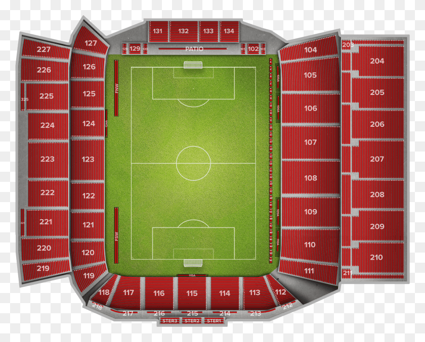 2423x1918 Soccer Specific Stadium HD PNG Download