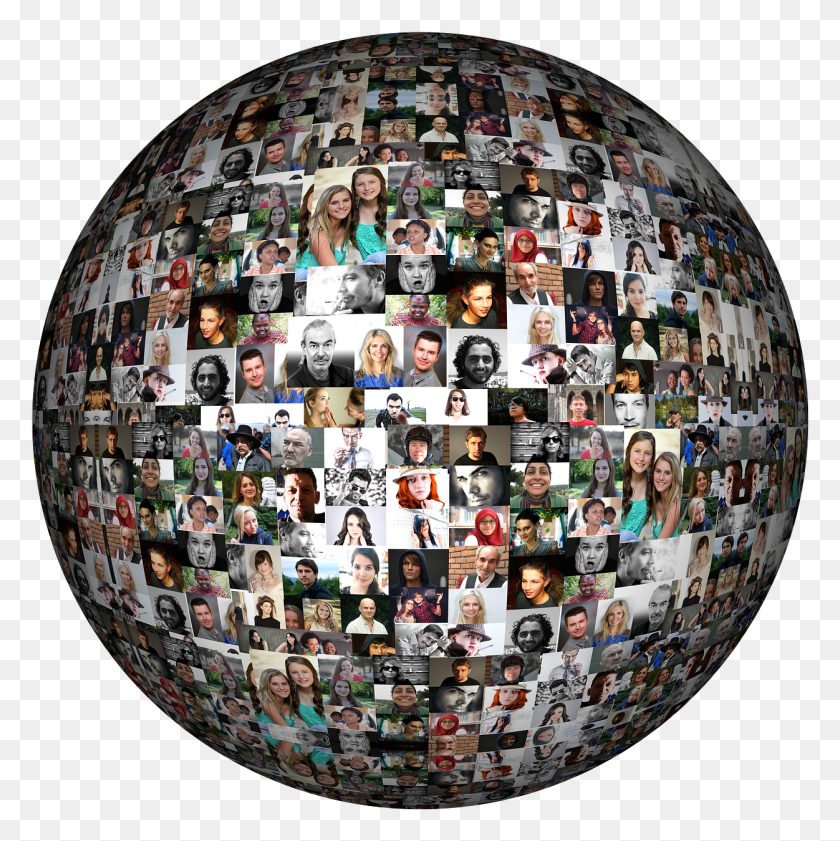 1251x1253 Social Media 550767 640 Collage Of Massmedia, Sphere, Poster, Advertisement HD PNG Download