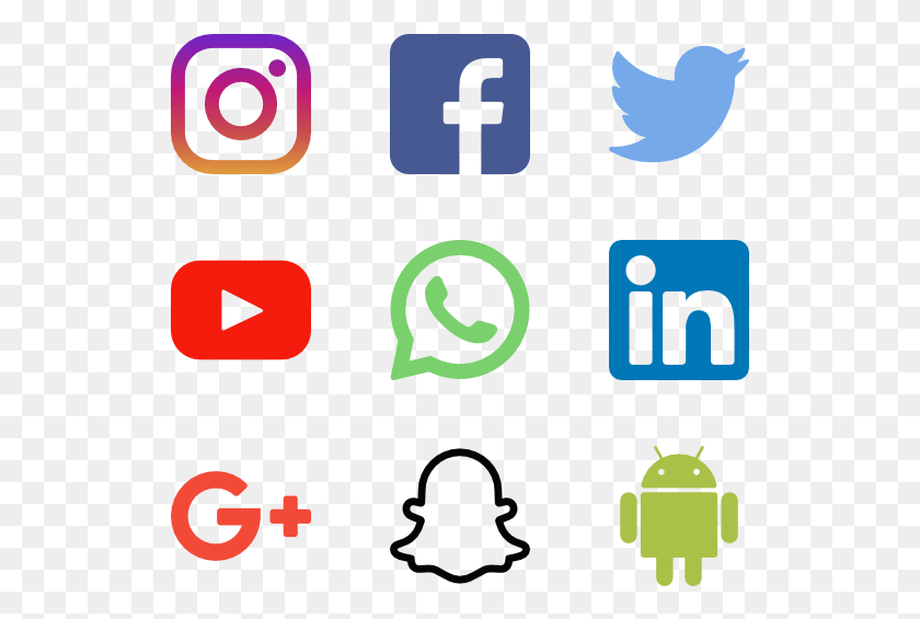 529x505 Social Media Computer Icons Social Network Logo Social Media Logo, Number, Symbol, Text HD PNG Download