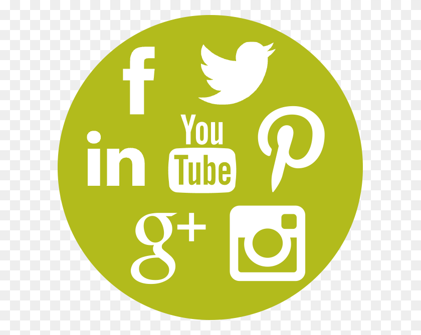 609x609 Social Media Icons Social Media Content Icon, Label, Text, Logo HD PNG Download