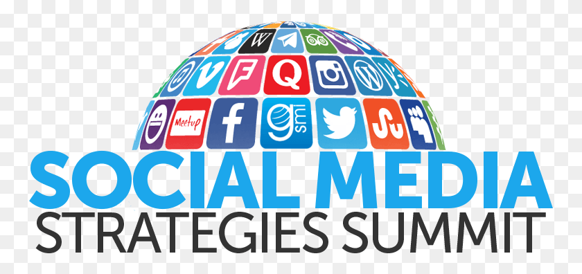 757x336 Social Media Strategies Summit Social Media Conferences 2018, Text, Word, Sphere HD PNG Download