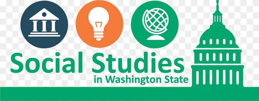 2551x994 Social Studies Washington State, Light, Logo, Scoreboard Clipart PNG