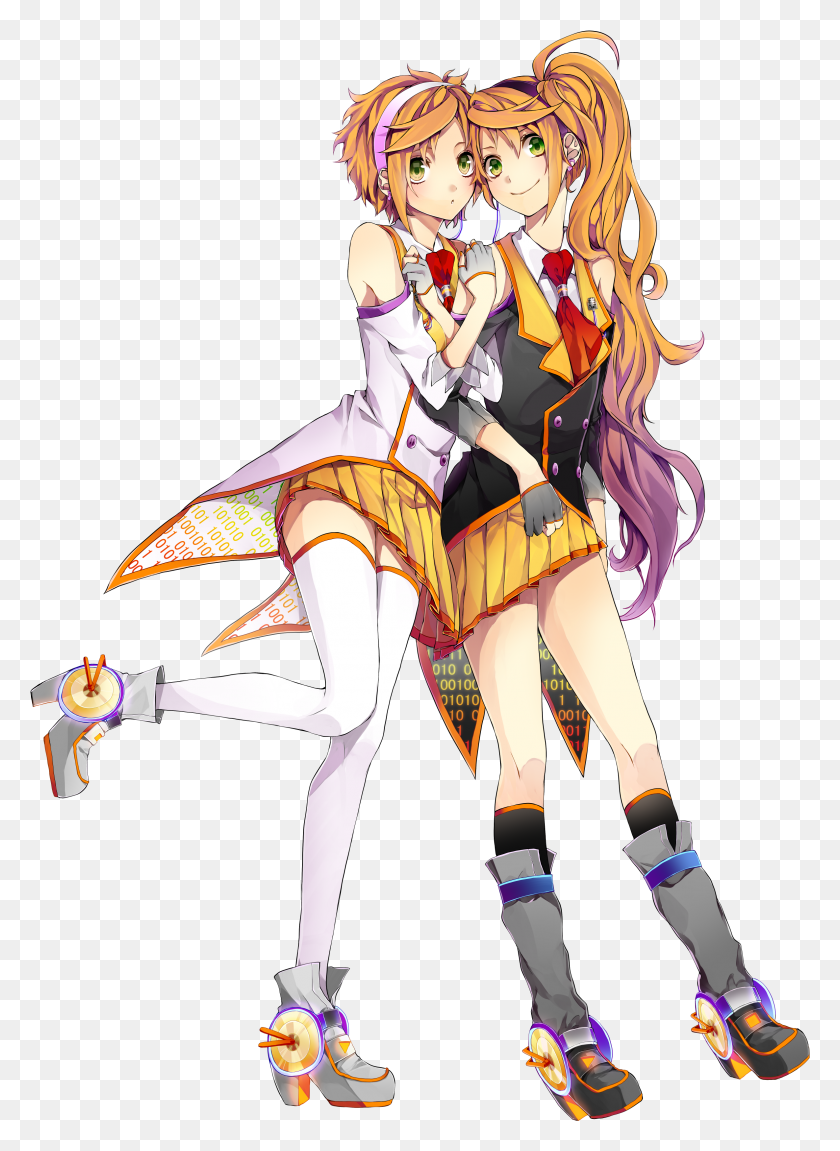 2371x3318 Socialcompare Vocaloid Anon And Kanon, Person, Human, Manga HD PNG Download