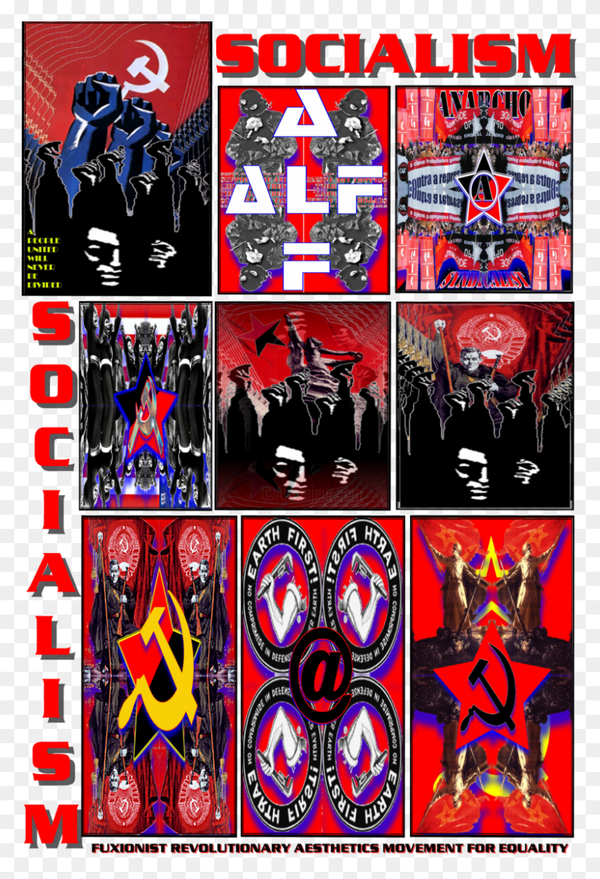 800x1200 El Socialismo Socialismo Pintura Cartel, Collage, Publicidad Hd Png