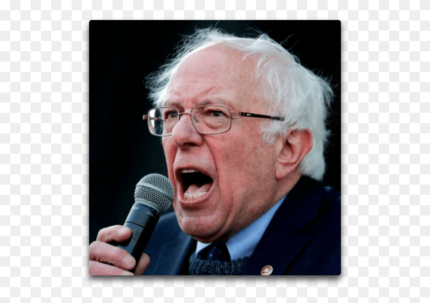 525x531 Socialist Bernie Bernie Sander, Person, Human, Microphone HD PNG Download