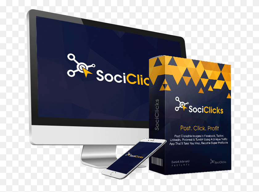 668x562 Sociclicks Review The Top Secrets For Your Social Network Graphic Design, Monitor, Screen, Electronics HD PNG Download