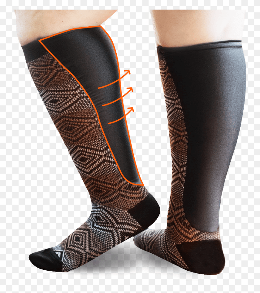 852x967 Socks For Every Body Hockey Sock, Clothing, Apparel, Footwear HD PNG Download