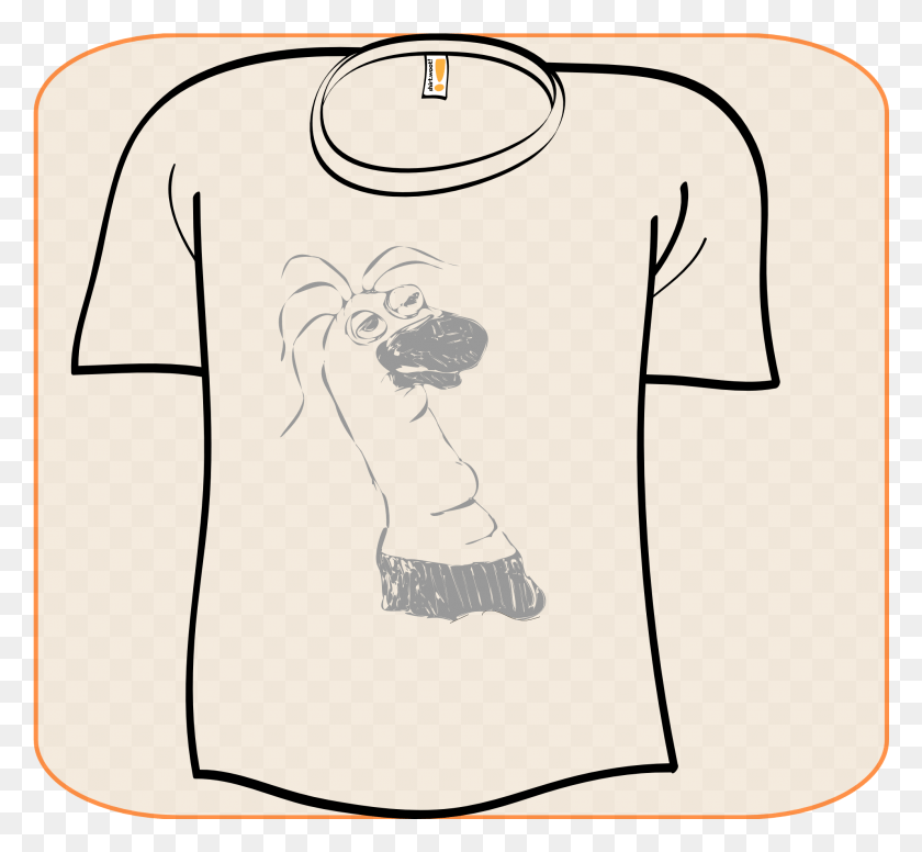 1987x1826 Socky The Sock Puppet Shirt, Clothing, Apparel, T-shirt HD PNG Download
