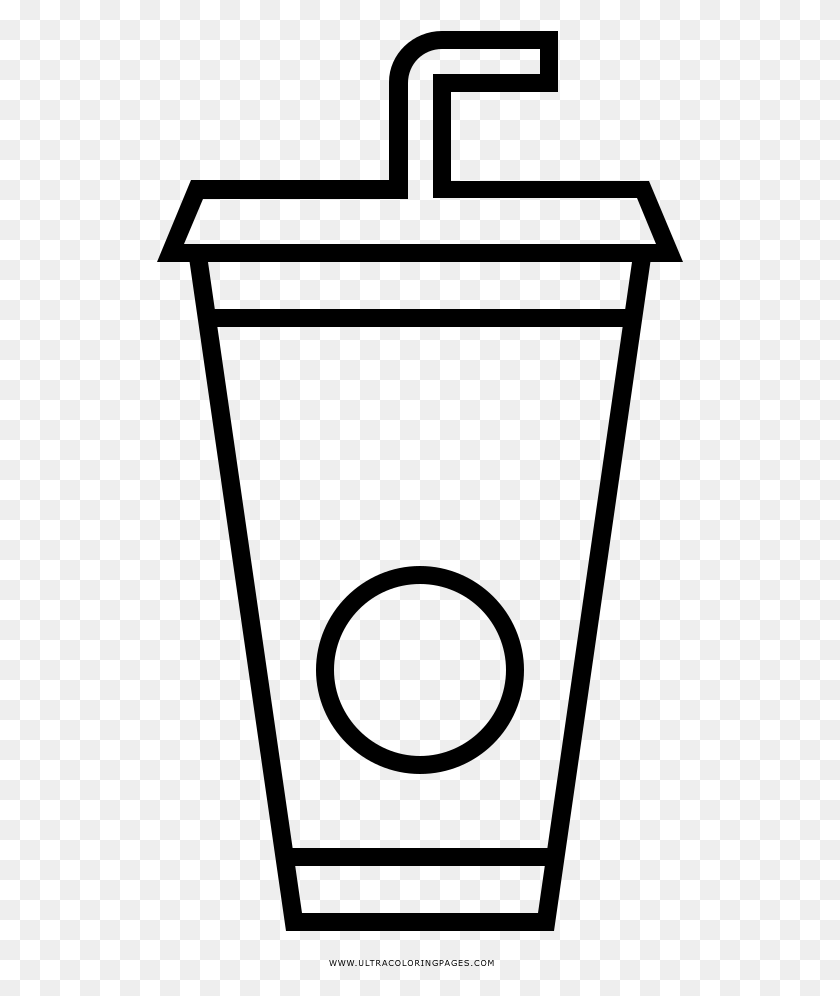 527x936 Soda Cup Coloring, Gray, World Of Warcraft HD PNG Download