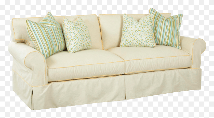 2453x1276 Sofá, Sofá, Muebles, Almohada Hd Png