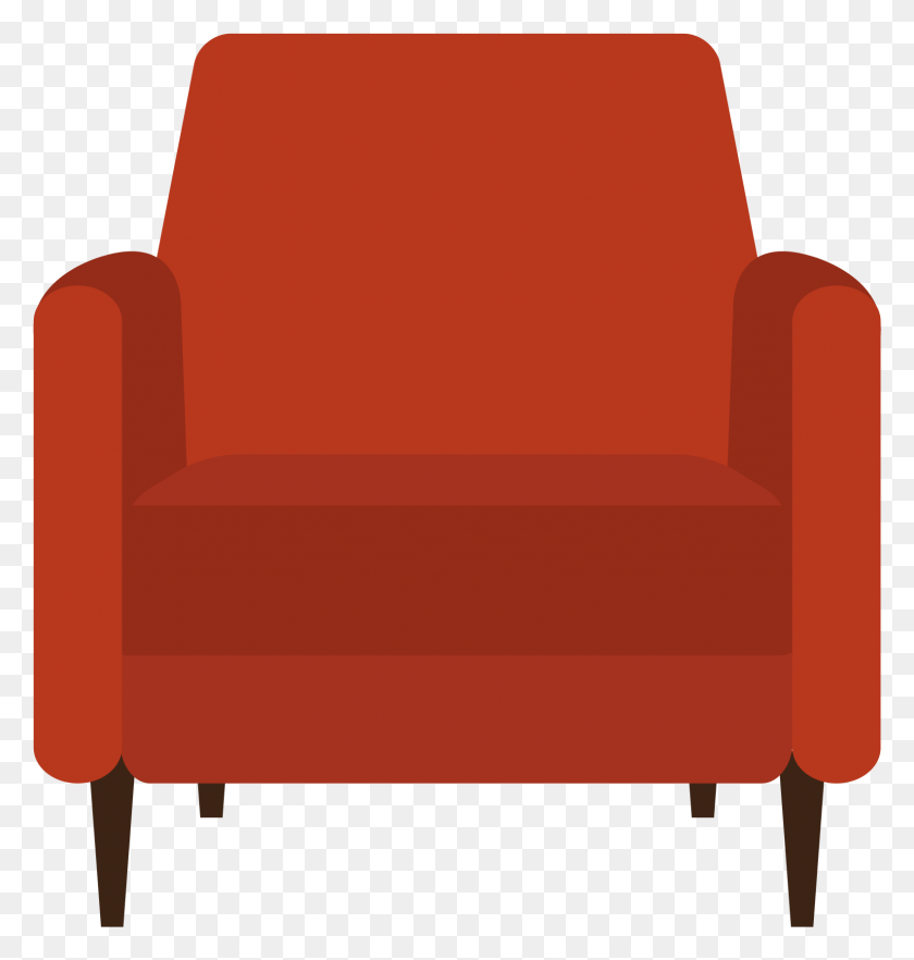 1584x1670 Sofa Clipart Red Couch Couch, Furniture, Chair, Armchair HD PNG Download