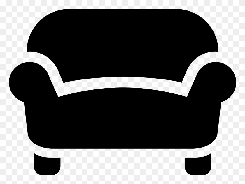 1555x1142 Sofa Icon Free And Vector Sofa Icon, Gray, World Of Warcraft HD PNG Download