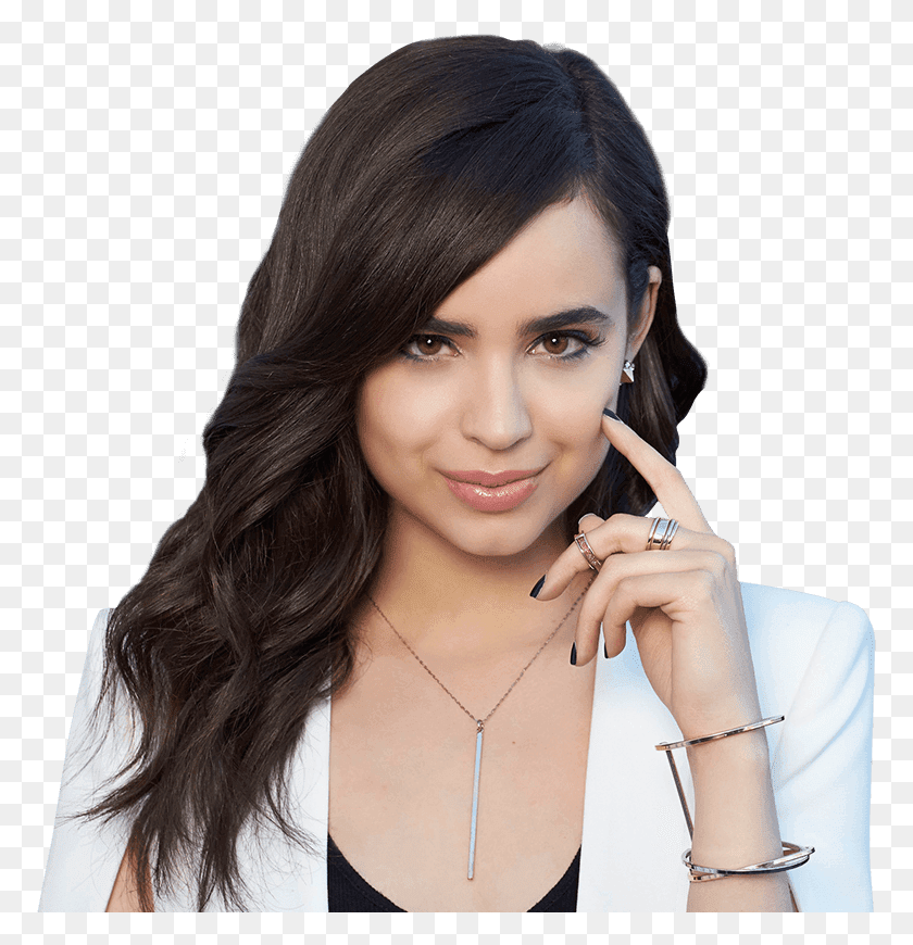 773x810 Sofia Carson Different World, Person, Human, Necklace HD PNG Download
