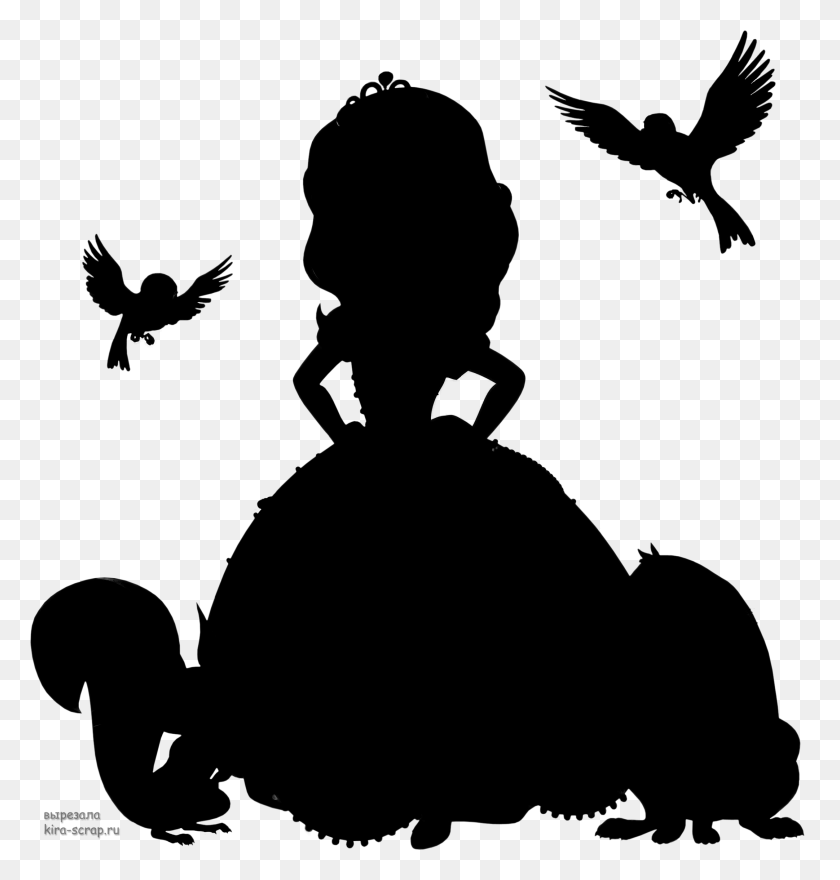 2163x2276 Sofia The First Silhouette, Cross, Symbol, Stencil HD PNG Download