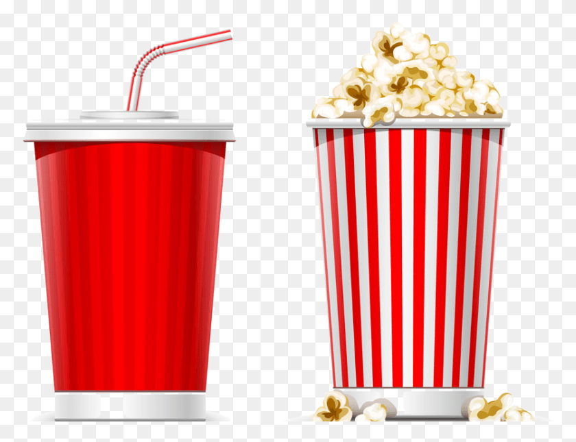 Soft Drink Slush Kettle Corn Transprent Popcorn, Food, Snack, Leisure Activities HD PNG Download
