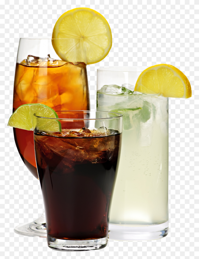 1021x1351 Soft Drinks Cold Drinks Coca Cola Soda Soft Drinks In Glass, Lemonade, Beverage, Cocktail HD PNG Download