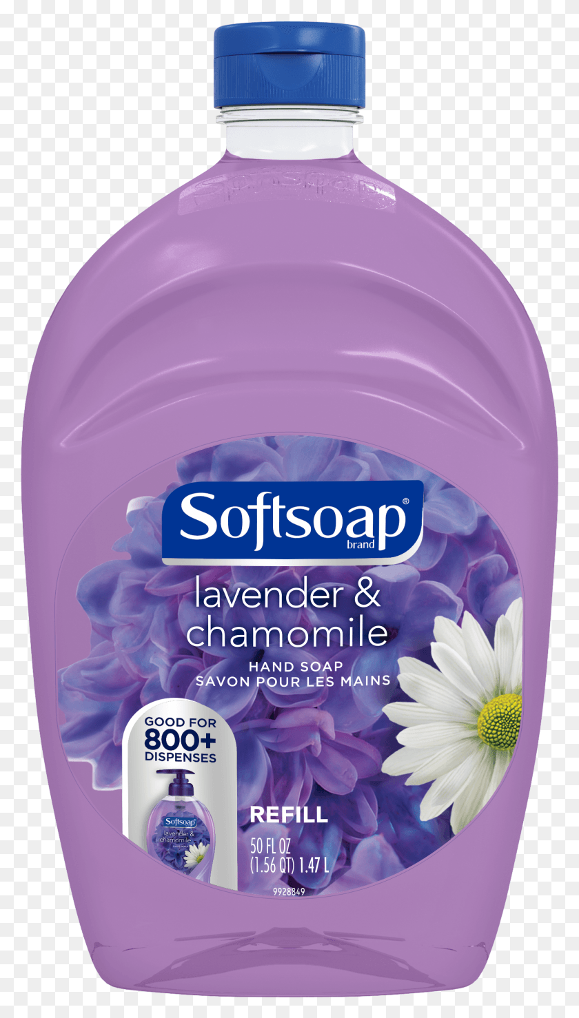 1319x2399 Softsoap Liquid Hand Soap Refill Lavender And Chamomile Softsoap, Plant, Bottle, Food HD PNG Download