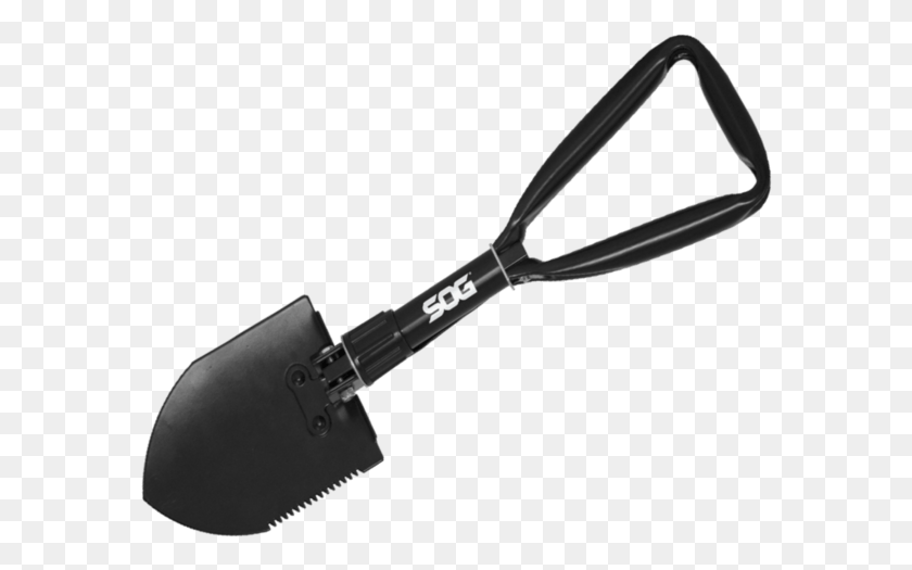 582x465 Sog Entrenching Tool A Light Amp Compact Folding Shovel Shovel, Scissors, Blade, Weapon HD PNG Download