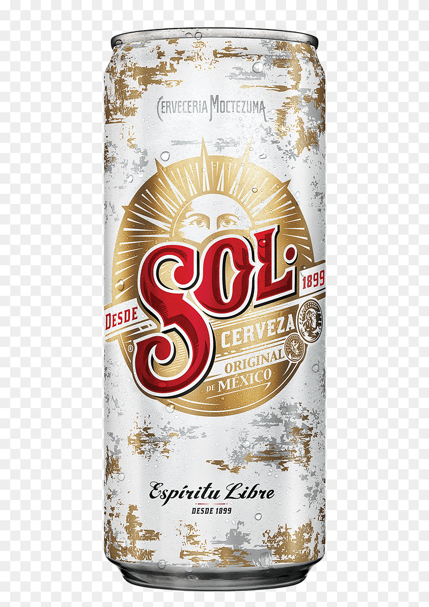 436x1130 Sol Lata 310ml Sol Beer Beer Cans Beer Packaging Cerveza Sol, Beverage, Drink, Alcohol HD PNG Download