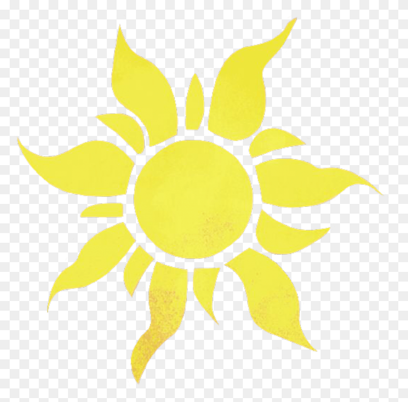 1024x1009 Сол Рапунцель Рапунцель Запутанное Солнце, Графика, Цветочный Дизайн Hd Png Скачать