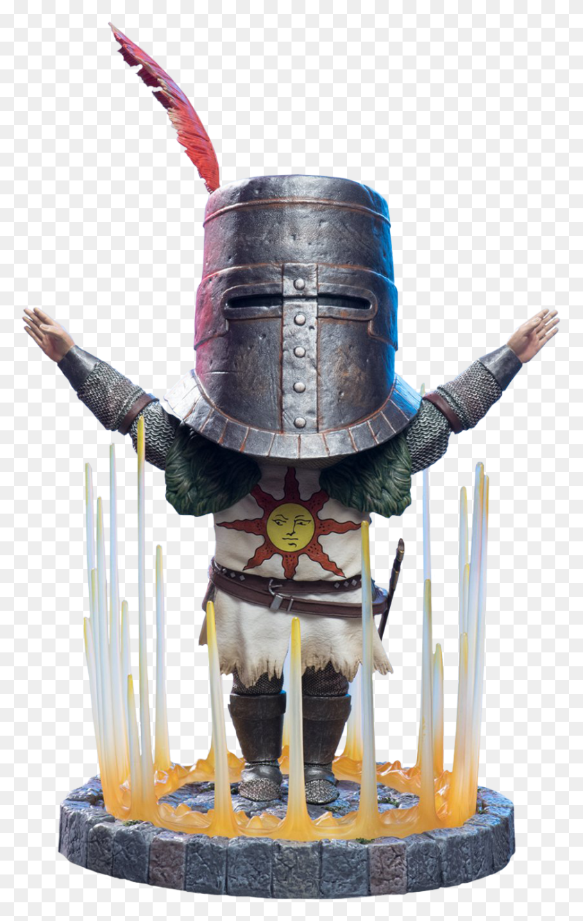 843x1370 Solaire Of Astora Sd 9 Pvc Statue Dark Souls Sd Solaire, Armor, Person, Human HD PNG Download