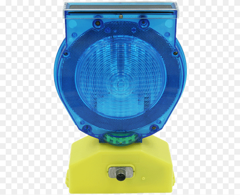 477x681 Solar Barricade Warning Blue Light Clipart PNG