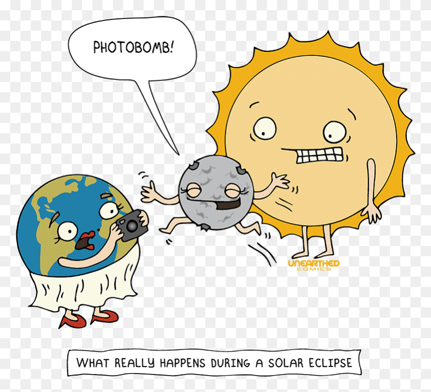 781x706 Solar Eclipse Racerback Tank Cartoon, Poster, Advertisement, Graphics HD PNG Download