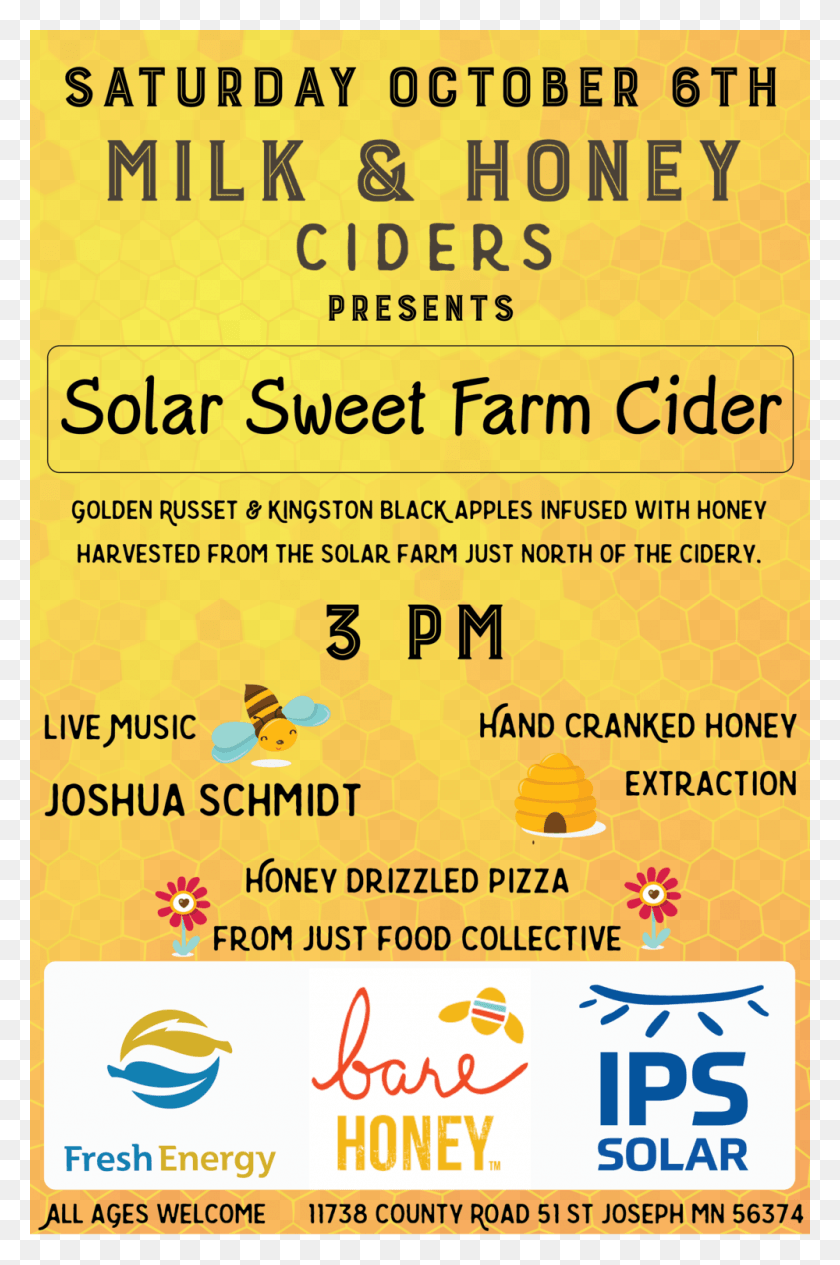 1000x1545 Solar Sweet Farm Cider 01 Poster, Advertisement, Flyer, Paper HD PNG Download