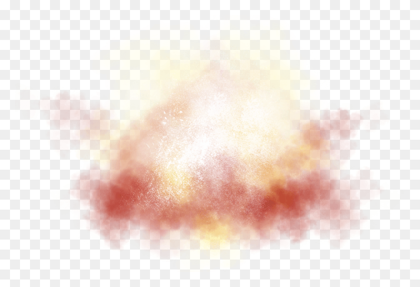 886x586 Solar System 4 Watercolor Paint, Smoke, Bonfire, Flame HD PNG Download