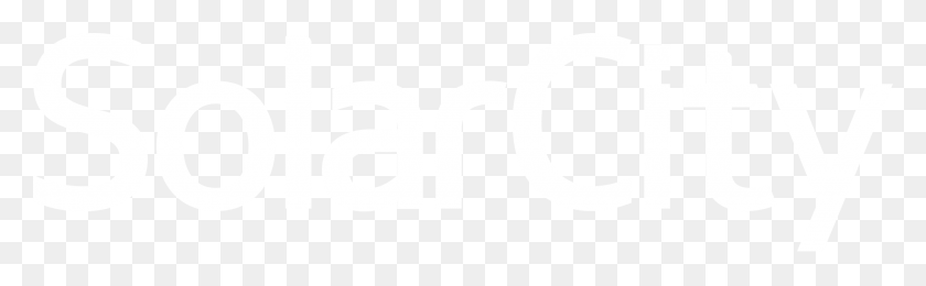 2400x618 Логотип Solarcity Черный И Белый Логотип Джонса Хопкинса Белый, Слово, Текст, Этикетка Hd Png Скачать