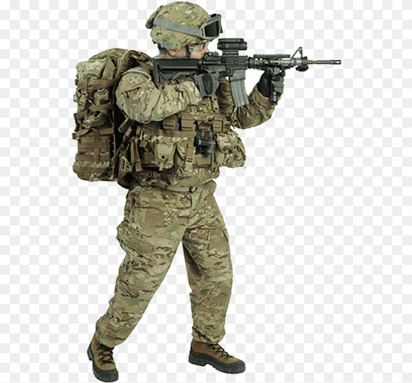 Soldier, Weapon, Firearm, Gun, Rifle PNG