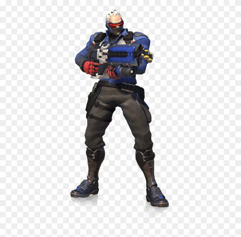 353x768 Soldier 76 Overwatch Soldier 76, Person, Human, Clothing HD PNG Download