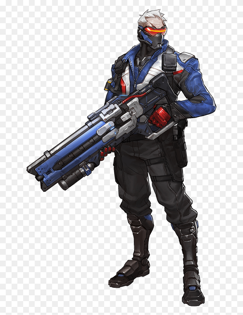 657x1028 Soldier 76 Pictures Overwatch Soldier 76, Helmet, Clothing, Apparel HD PNG Download