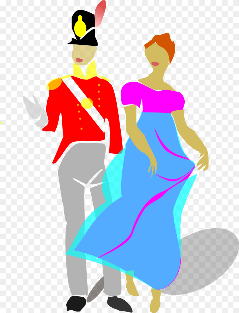 Soldier Clipart Couple, Adult, Person, Female, Woman Transparent PNG