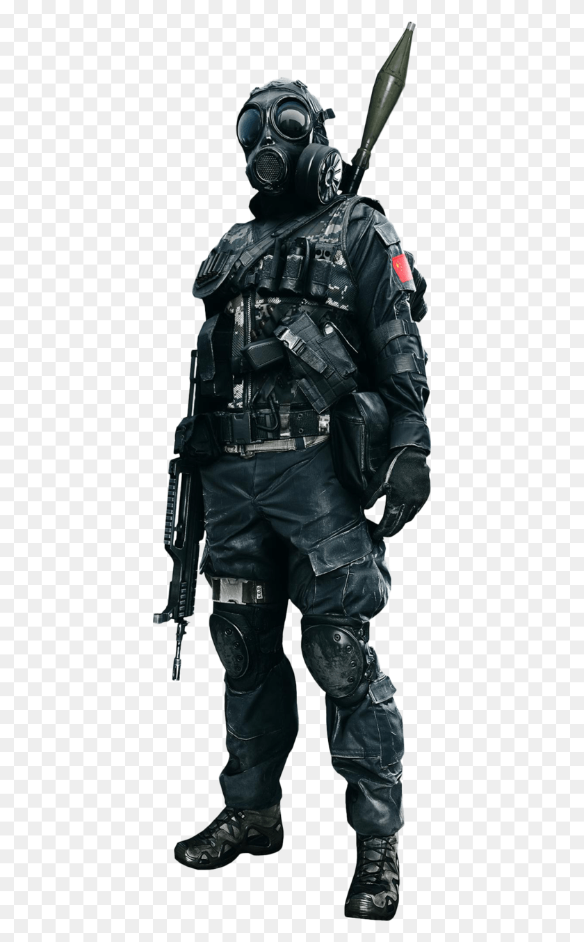 400x1293 Soldier Render By Ashish Kumar Battlefield 4 Chinese Soldier, Person, Human, Clothing HD PNG Download