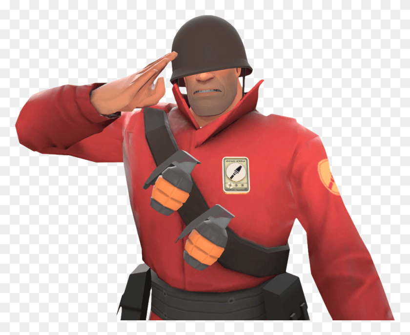 950x763 Soldier Tf2 Costume, Helmet, Clothing, Apparel HD PNG Download
