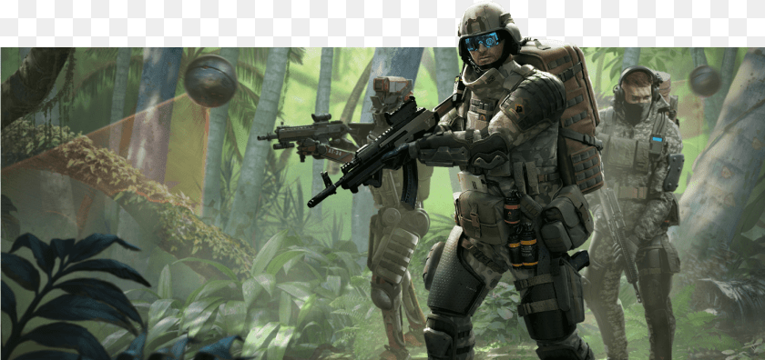 1405x663 Soldiers Inc Mobile Warfare Hd Soldier Inc Mobile Warfare, Adult, Male, Man, Person PNG