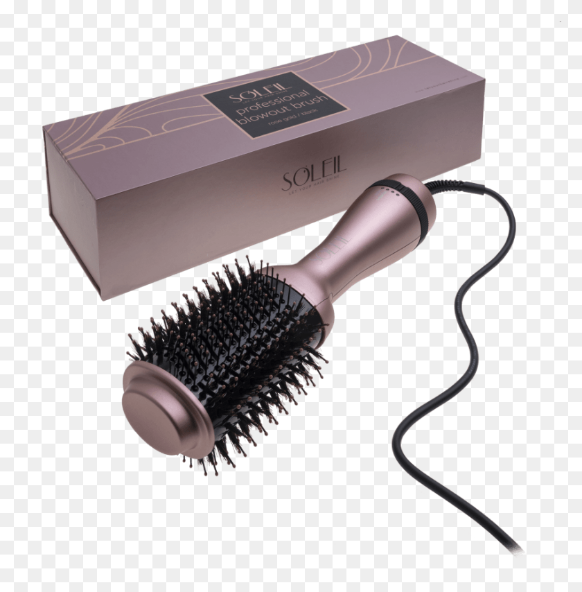 849x865 Soleil Professional Blowout Brush And Volumizer Hairdresser, Tool, Toothbrush HD PNG Download