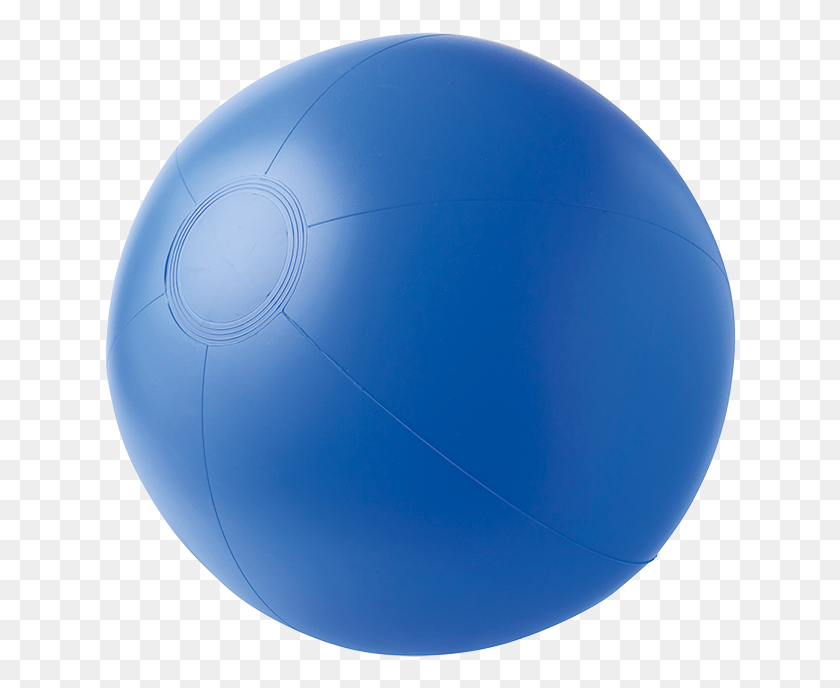 632x628 Solid Colour Inflatable Beach Ball Inflatable Blue Ball, Sphere, Balloon HD PNG Download